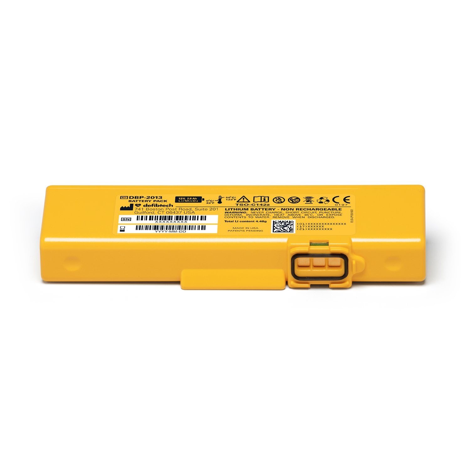 Aviation Battery for Defibtech Lifeline VIEWECGPRO AEDs Product 3 Aviation Battery for Defibtech Lifeline VIEWECGPRO AEDs Product 3