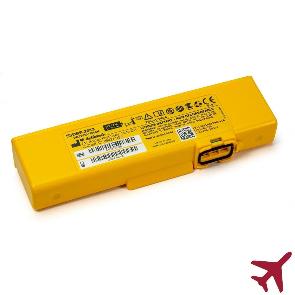 Aviation Battery for Defibtech Lifeline VIEWECGPRO AEDs Product