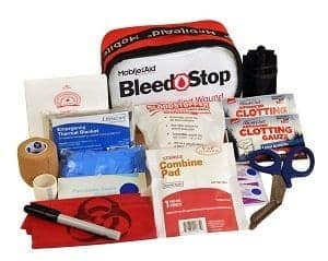 BleedStop Single 200 Bleeding Wound Trauma First Aid Kit Product