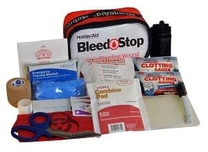 BleedStop Single 300 Bleeding Wound Trauma First Aid Kit Product