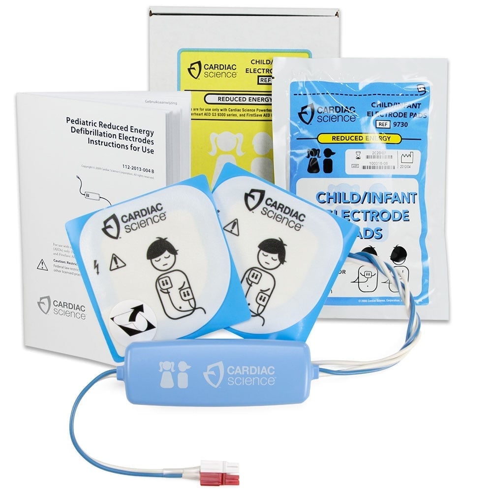 Cardiac Science Pediatric TRAINING Electrode Pads Product