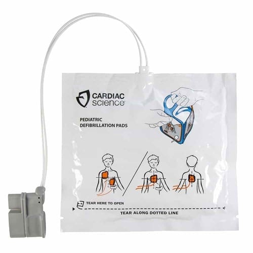 Cardiac Science Powerheart® G5 Pediatric Intellisense™ Defibrillation Electrode Pads Font