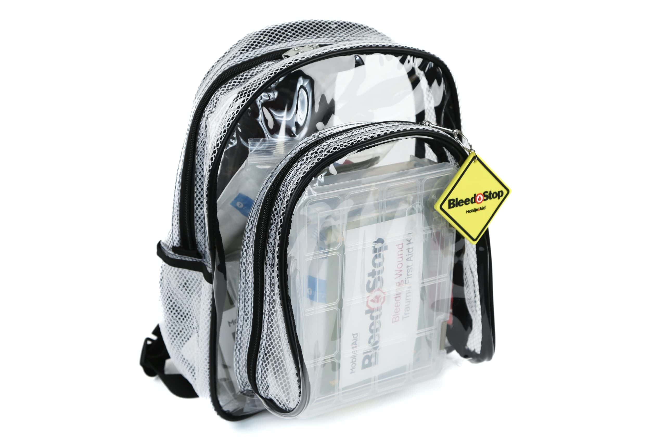 Clear-View™ BleedStop Backpack Kit with 6 Bleeding Control Throw Packs Product 3 Clear-View™ BleedStop Backpack Kit with 6 Bleeding Control Throw Packs Product 3