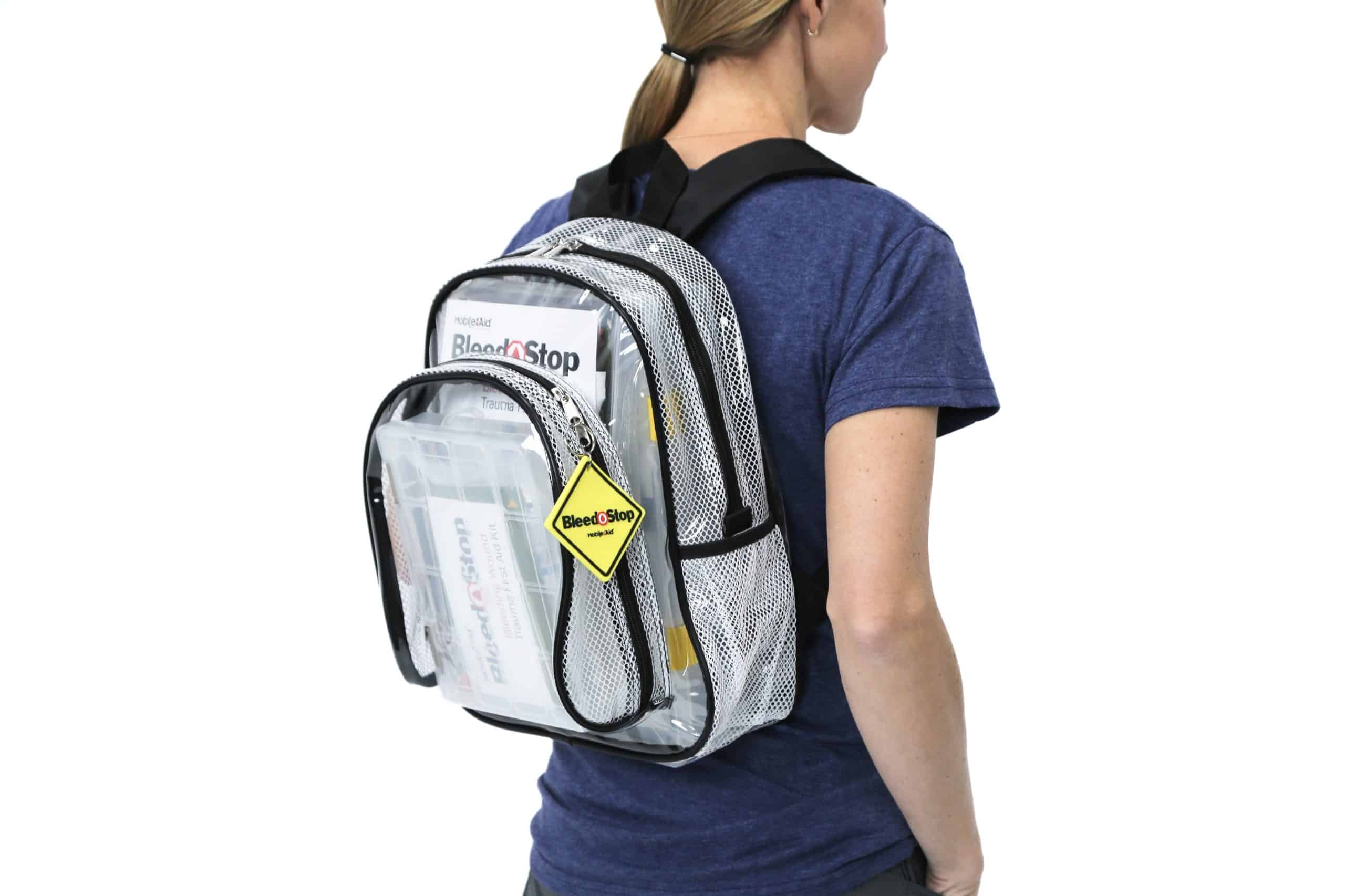 Clear-View™ BleedStop Backpack Kit with 6 Bleeding Control Throw Packs Product 4