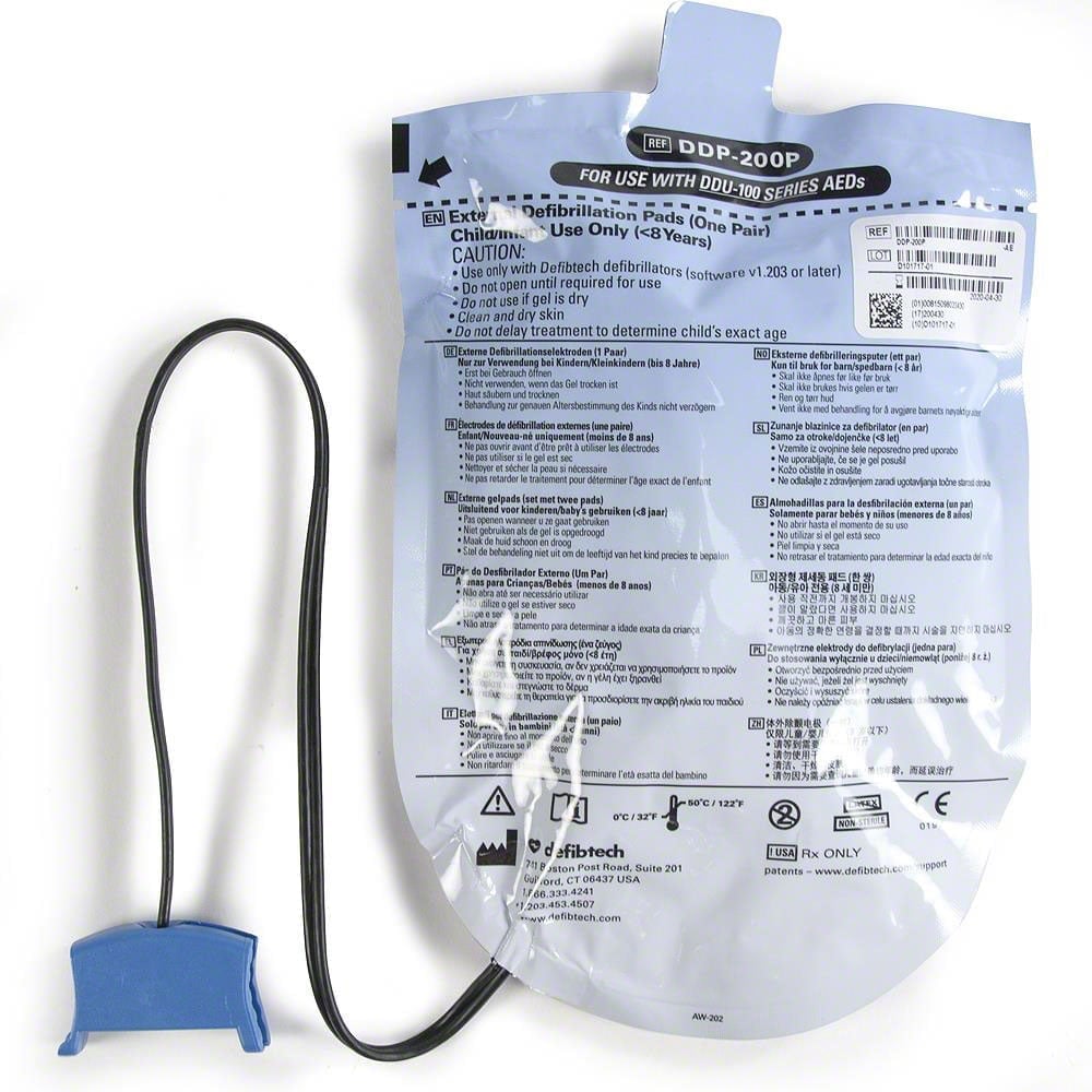 Defibtech Lifeline AED Pediatric Pads Product 2 Defibtech Lifeline AED Pediatric Pads Product 2
