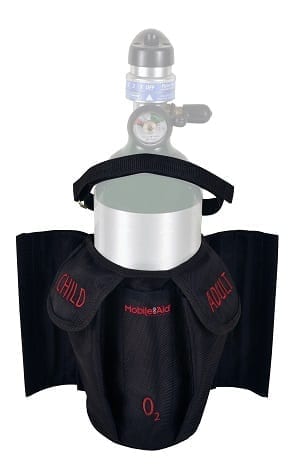 Oxygen Tank Holder for Easy-Roll Station & Bags Product