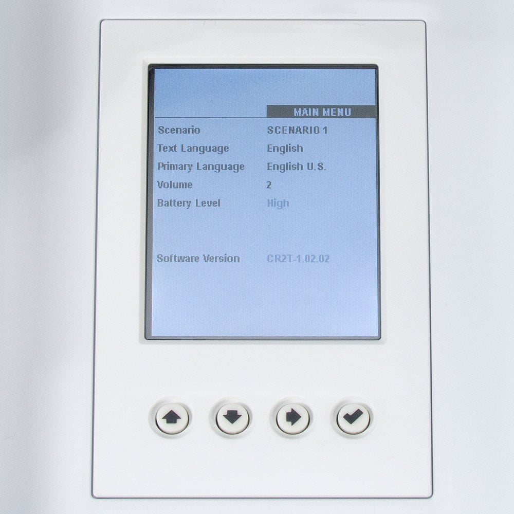Physio-Control LIFEPAK® CR2 AED Trainer screen Physio-Control LIFEPAK® CR2 AED Trainer screen