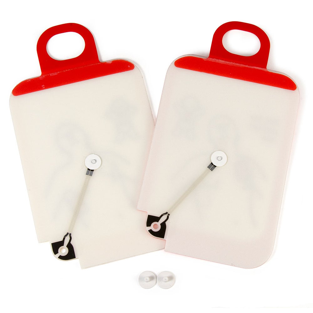 Physio-Control LIFEPAK® CR2 AED Training System Replacement Electrode Pads back Physio-Control LIFEPAK® CR2 AED Training System Replacement Electrode Pads back