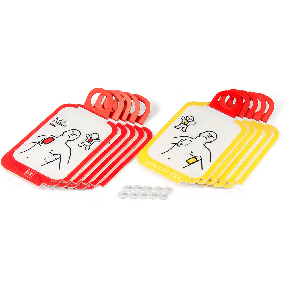 Physio-Control LIFEPAK® CR2 AED Training System Replacement Electrode Pads pack Physio-Control LIFEPAK® CR2 AED Training System Replacement Electrode Pads pack
