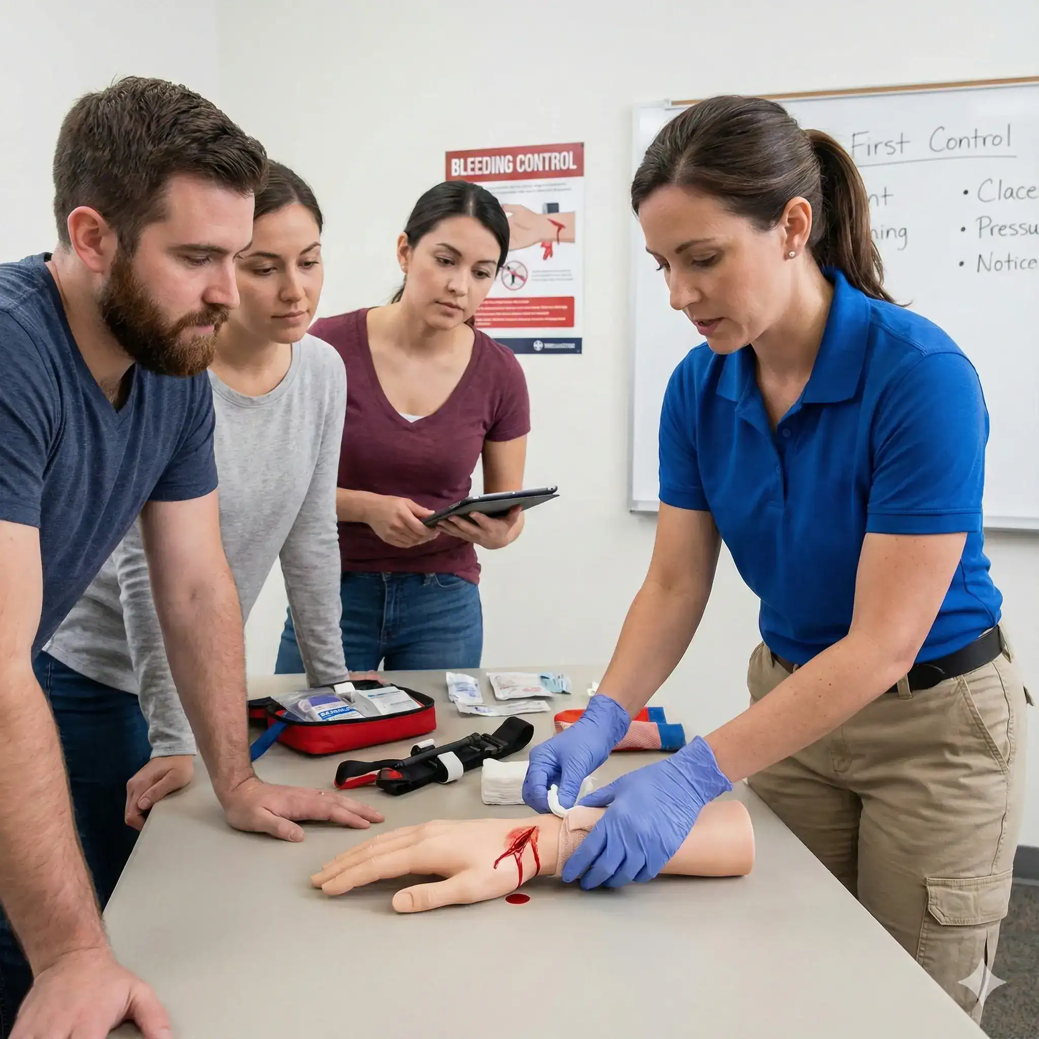 Stop the Bleed training