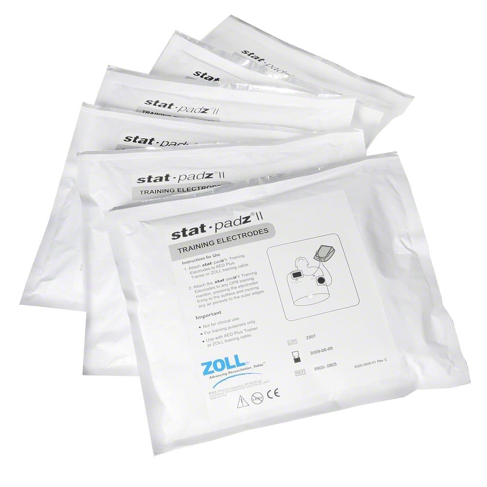 ZOLL AED Plus TRAINING Electrode Stat Padz II Product