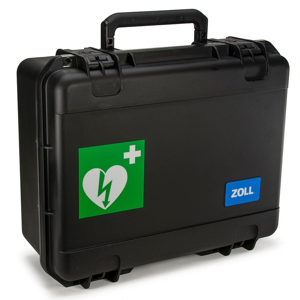 ZOLL® AED 3 Large Rigid Plastic Carry Case Angled ZOLL® AED 3 Large Rigid Plastic Carry Case Angled