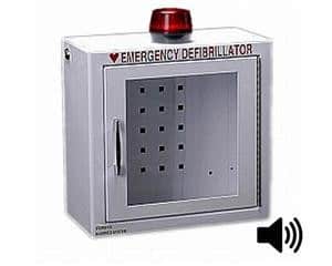 Compact AED Cabinet with Alarm & Strobe Product