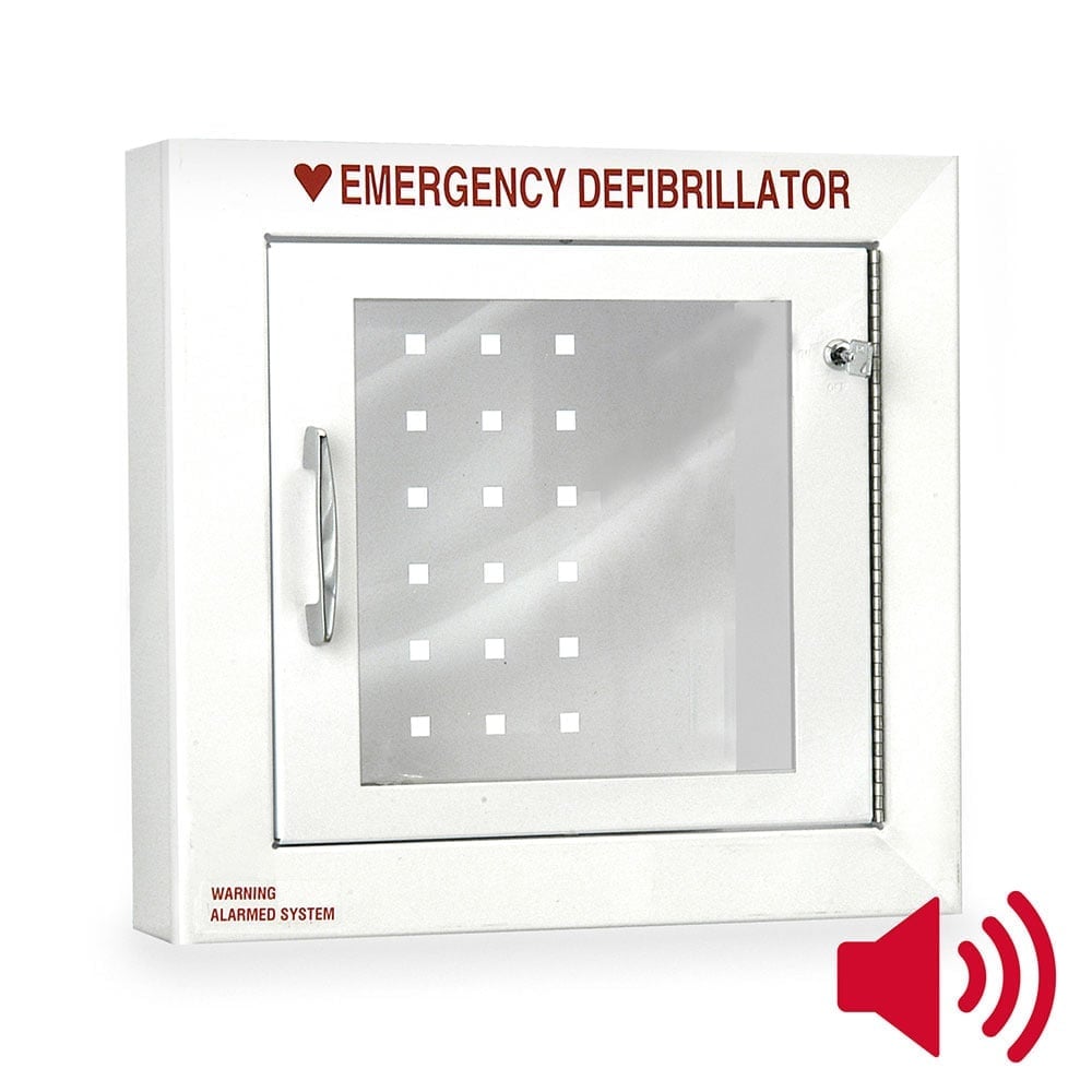 Compact AED Wall Cabinet with Alarm Product 2 Compact AED Wall Cabinet with Alarm Product 2