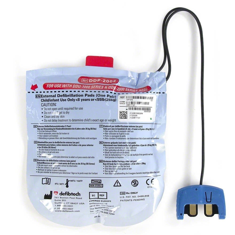 Defibtech View Pediatric Pads Product 2 Defibtech View Pediatric Pads Product 2