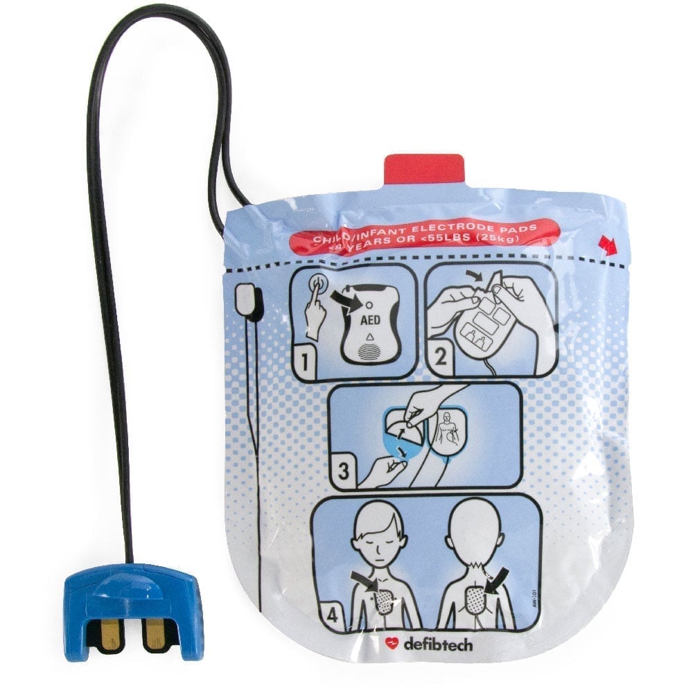 Defibtech View Pediatric Pads Product