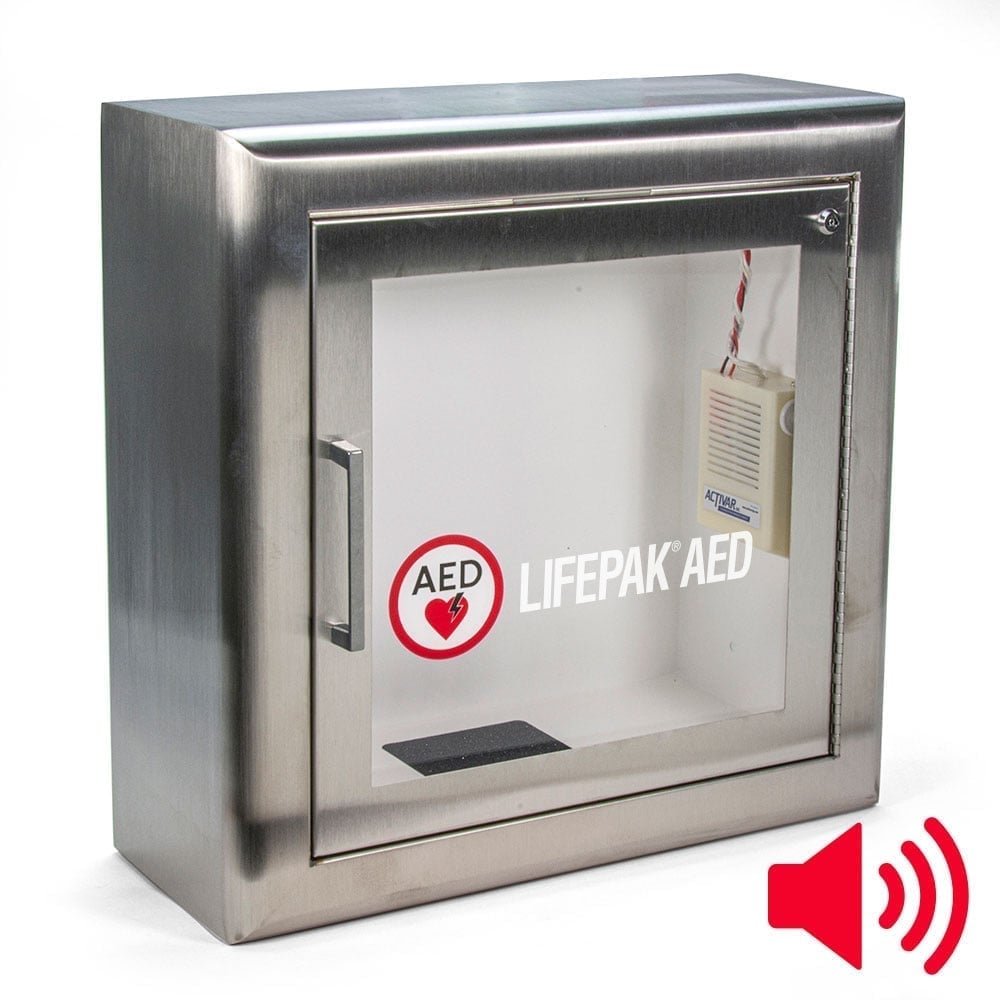Physio-Control Surface Mount Stainless Steel AED Cabinet Product 5 Physio-Control Surface Mount Stainless Steel AED Cabinet Product 5