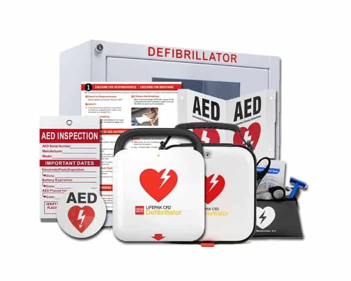 Physio-Control LIFEPAK CR2 USB AED Value Package Products